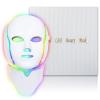 EVFOFO Red Light Therapy Mask for Face, 7 Custom Modes with 850nm NIR & 630nm Red Light, Portable LED Face Mask Light Therapy with Timer for Home Use, White view 1