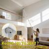 20FT High Reach Cobweb Duster with Extension Pole, Spider Web Brush for Cleaning with 3-12FT Telescopic Pole, 8" Larger Extendable Duster for High Indoor & Outdoor Webs view 2