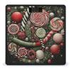Digital Bathroom Scale for Body Weight Scale with Bright LCD Display, High Accuracy, Step-On Technology, Auto On/Off, Snow Candies and Baubles Digital Scales, 400 Lbs /180kg view 1