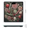 Digital Bathroom Scale for Body Weight Scale with Bright LCD Display, High Accuracy, Step-On Technology, Auto On/Off, Snow Candies and Baubles Digital Scales, 400 Lbs /180kg view 2