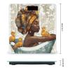 African Girl Bathroom Scale for Body Weight Bathroom Weighing Scale with Backlit LCD Display Highly Accurate Measures Weight Up to 180kg view 2