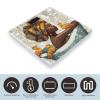 African Girl Bathroom Scale for Body Weight Bathroom Weighing Scale with Backlit LCD Display Highly Accurate Measures Weight Up to 180kg view 3