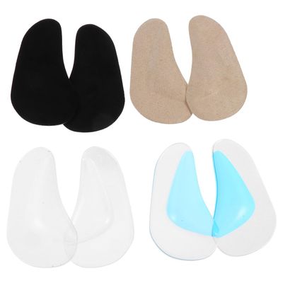 MAGICLULU s Orthotic Shoe Insoles 8pcs Set Flatfoot Arch Support Gel Pads Self-Adhesive for Foot and Outward Adjustment