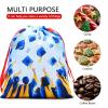 Mshutbna Graduation Gift Bags 2pcs Reusable Fabric Drawstring Gift Wrapping Bag for Presents Wrapping Party Decorations Holiday Favors 16x12 12x10 inches view 3