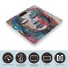 Abstract Female Face Smart Scale for Body Weight Accurate Bathroom Scale with LED Display Digital Weight Scales Weighing Machine High Precision Scales for Bath Home view 3