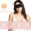Agatige 2PCS Sleep Ear Muffs, Soundproof Sleep Earmuff Headband Sleeping Noise Cancelling Ear Wrap Muffs Winter Women Sleep Mask (2, Black) view 4