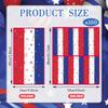 4th of July Napkins, 100Pcs Patriotic Napkins Disposable, Red White and Blue Star Stripe American Flag Paper Hand Towels Fourth of July Napkin for Table Dinner Bathroom Independence Day Party Supplies view 2
