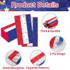 4th of July Napkins, 100Pcs Patriotic Napkins Disposable, Red White and Blue Star Stripe American Flag Paper Hand Towels Fourth of July Napkin for Table Dinner Bathroom Independence Day Party Supplies view 3