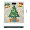Christmas Tree and Bells Smart Scale for Body Weight Accurate Bathroom Scale with LED Display Digital Weight Scales Weighing Machine High Precision Scales for Bath Home view 2