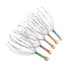 SHAOMABA 5-Claw Beaded Scalp Massager, Polyester Handheld Head Scratcher for Relaxation, Soothes Itchy Scalp & Relieves Tension, Portable Head Massager for Home Office Travel (Colors May Vary) view 1