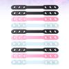 LALADEFIEE 10pcs Adjustable Mask Ear Rope Buckle Pp Soft Elastic Strap Extender Mixed Colors for Comfortable Wear and Ear Pressure Relief in Daily Use Random Color view 3