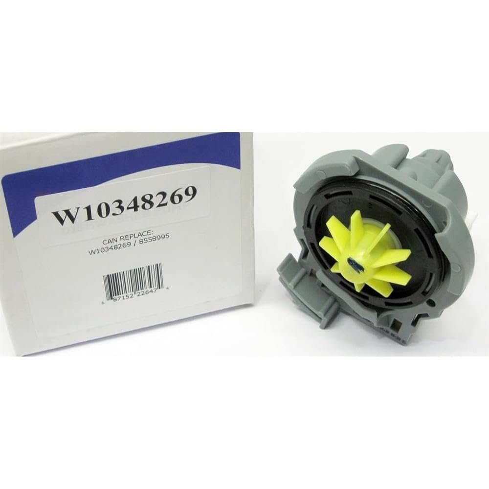 Compatible with Dishwasher Drain Pump for models KUDC10FXBL6 KUDC10FXBL7 KUDC10FXSS0 KUDC10FXSS1 KUDC10FXSS2 KUDC10FXSS3 KUDC10FXSS4 KUDC10FXSS5