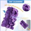 360 Electrostatic Duster Refills, Reusable dusters with High-Density Microfiber, Washable & Reusable Refills, Fits Most Standard Handles, Dry & Wet Cleaning for Home Office Car (5pcs) view 3