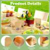 Geosar 150 Pcs Stand up Kraft Pouches with Window 4 x 6 Inch Kraft Paper Sealable Pouches with Notch Heat Sealable Resealable Bags for Small Business, Zipper Food Storage for Packaging, Snacks view 3