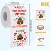 10th Birthday Gifts, Happy Prank Toilet Paper for Boy or Girl, 10th Birthday Decorations for Daughter Son, 10 Year Old Birthday Novelty Gift, Funny Gag Bday Present for Him, Her view 4