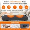 HUADUO-BEAUTY 3-in-1 Upadate Rechargeable Electric Back Massager with Heat Vibration Airbag Deep Tissue Relief for Lumbar Back Adjustable Modes Cordless Portable Design for Home/Office/Car view 2