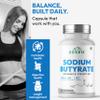 Zespo Sodium Butyrate 1000 mg (1350 mg Advanced Complex) Micro-Encapsulated Butyrate with Tributyrin, Calcium BHB & Baobab 120 Vegan Capsules (60 Servings) view 4