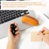 AceOrbit Baoding Balls Set of 2, Chinese Stress Relief Hand Exercise Balls with Leather Pouch, 1.89 Inch Black Obsidian, Finger Exercise and Wrist Strength Training view 4