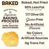 Baked Original Potato Chips, Made with Olive Oil, Gluten Free, 50% Less Fat, 0.875 oz, Pack of 16, Bundled By Shoppyway view 2