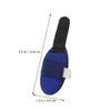 HEATSHAKING Finger Splint Adjustable Finger Brace for Sprain Support with Blue Fixation Belt for Injury and Relief view 2