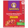 Annie's, Organic Bunny Summer Strawberry Fruit Flavored Snacks, 7 Ounce view 1
