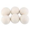 Funien Natural Wool Balls Eliminate Static, 6Pcs, Softener Balls for Laundry, Good Replacement, Pure Natural Materials view 3