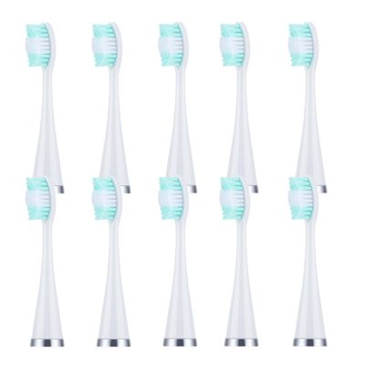10pcs/lot Ultrasonic Electric Toothbrush Heads Replacement Brush Heads for Ultrasonic Electric Toothbrush Whitening Teeth Brush(Orange)
