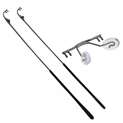 10Pcs Glasses Nose Bridge Glasses Nose Support Arms Frame Metal Frameless Optical Frame Nose Bridge Bracket Glasses Repair Accessories(Gray)