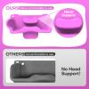 Hair Washing Station for Kids, Toddlers, Children, Teens, Portable Shampoo Bowl for use on Bathtub or Sink, Silicone Hair Washing Station with Suction Cups, Neck Support, Head Support (Fuchsia) view 3