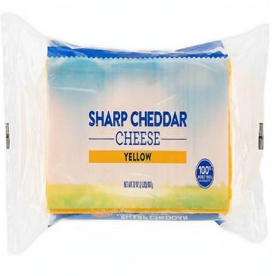 Block Sharp Yellow Cheddar Cheese , Slice up and add it to a party tray or a hearty sandwich for a bold, flavorful treat. This delicious cheese is made from all-natural ingredients. This large bar offers a variety of uses, from melting in a grilled c