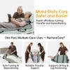 NurtureCare Upgraded 3-Layer Positioning Bed Pad with Handles, Transfer & Slide Sheet for Elderly Care, Waterproof Washable Draw Sheet for Turning, Lifting & Repositioning (48" x 40", Sage) view 2