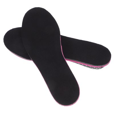 TOYANDONA Invisible Height Increasing Insoles 3cm Heel Lifts for Men and Women, Breathable Soft Elastic Shoe Risers Sweat-Absorbing Sport Cushion Pads, Lightweight Comfort Inserts for Daily