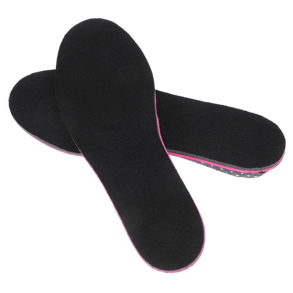 TOYANDONA Invisible Height Increasing Insoles 3cm Heel Lifts for Men and Women, Breathable Soft Elastic Shoe Risers Sweat-Absorbing Sport Cushion Pads, Lightweight Comfort Inserts for Daily