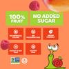 Bob Snail Fruit Roll Ups Mango & Raspberry Flavor Mix, Real Fruit Snacks with No Added Sugar, Vegan & Gluten-Free, Value Pack of 120 Rolls (1200g) view 3