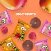 Bob Snail Fruit Roll Ups Mango & Raspberry Flavor Mix, Real Fruit Snacks with No Added Sugar, Vegan & Gluten-Free, Value Pack of 120 Rolls (1200g) view 4