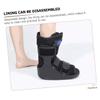 TOBBOMEY Ankle Fixed Shoe, Low-top Sprains Boot Foot Brace Support for Post- Rehabilitation, Adult and Ankle Stabilizer for Injury view 4