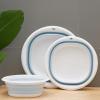 Portable Silicone Foldable washbasin Multi-Purpose Basin view 1