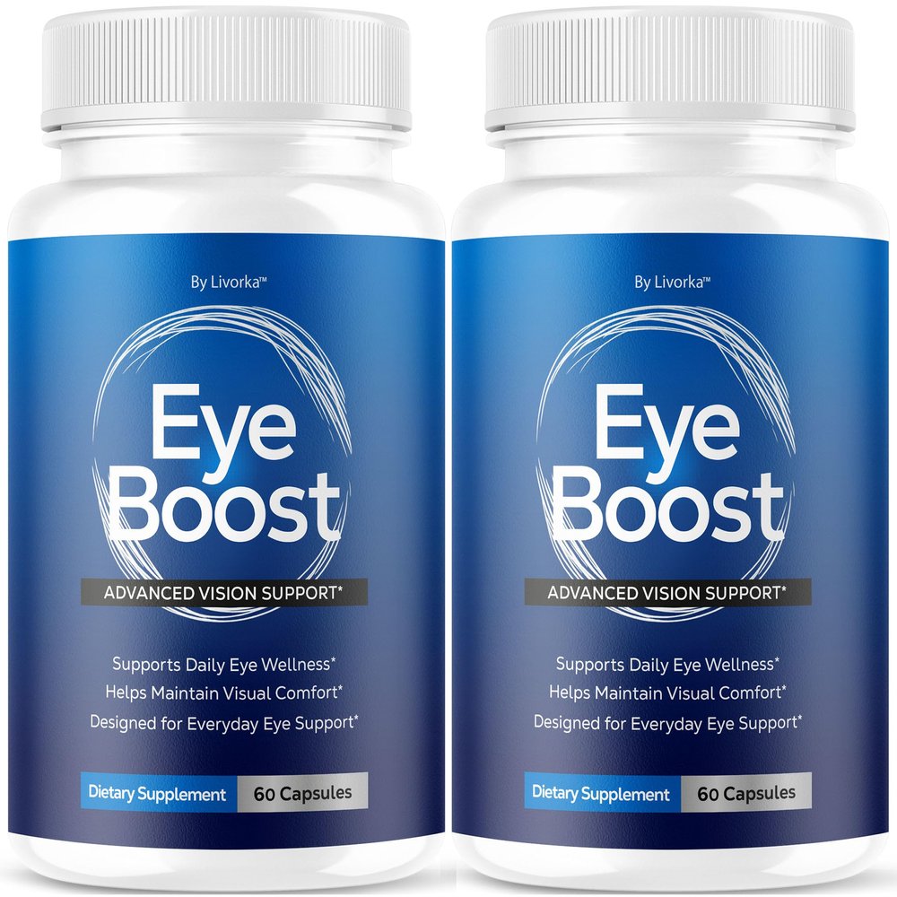(2 Pack) EyeBoost Capsules - Official EyeBoost Pills Advanced Formula Supplement Support - Maximum Strength, All Natural Vitamins for Overall Health & Wellnes Reviews, 120 Capsules for 2 Months
