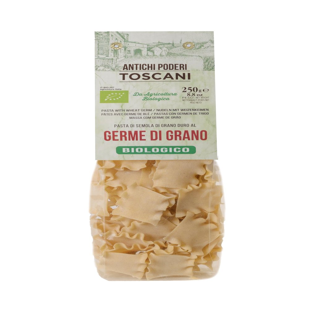 ANTICHI PODERI TOSCANI Handmade Organic Whole Wheat Pasta Tacconi 8.8oz