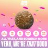 The GFB Birthday Cake Allergen Friendly Protein Bites | Gluten Free Nut Free Snacks | Super Tasty Plant Based Protein Balls | Travel Ready Non-GMO, Kosher & Vegan Snacks | Resealable 4oz Bags, 4 Pack view 2