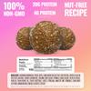 The GFB Birthday Cake Allergen Friendly Protein Bites | Gluten Free Nut Free Snacks | Super Tasty Plant Based Protein Balls | Travel Ready Non-GMO, Kosher & Vegan Snacks | Resealable 4oz Bags, 4 Pack view 4