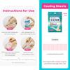 Lion Cooling Foot Patch 6 Sheets x 4 Packs, Relaxing Leg & Foot Cooling Sheets view 2