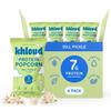 Khloud Protein Popcorn - Dill Pickle - 7g Protein Snacks for Adults & Kids - Flavored Popcorn Made with Real Ingredients & Milk Protein Isolate - Non-GMO, Gluten-Free, Kosher - 4oz, 4pk view 1