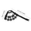 MOKKHNB 2 Pairs Detachable Lace High Heel Shoe Straps Adjustable Elastic Straps Satin Organza Shoe Laces for Womens Heels Accessories view 2
