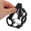 MOKKHNB 2 Pairs Detachable Lace High Heel Shoe Straps Adjustable Elastic Straps Satin Organza Shoe Laces for Womens Heels Accessories view 4