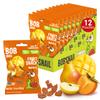 Bob Snail Fruit Gummy Bites Multifruit Flavor, 12-Pack (480g), Real Fruit Snacks with No Added Sugar, Vegan & Gluten-Free Mini Bites for Kids & Adults view 1