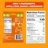 Bob Snail Fruit Gummy Bites Multifruit Flavor, 12-Pack (480g), Real Fruit Snacks with No Added Sugar, Vegan & Gluten-Free Mini Bites for Kids & Adults view 3