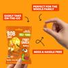 Bob Snail Fruit Gummy Bites Multifruit Flavor, 12-Pack (480g), Real Fruit Snacks with No Added Sugar, Vegan & Gluten-Free Mini Bites for Kids & Adults view 4