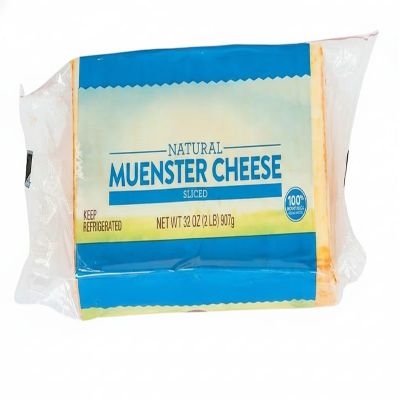 California Sliced Muenster Cheese ,Sliced Muenster Cheese is perfect for melting on burgers, sandwiches, and eggs. These pre-cut slices in a large pack are perfect for backyard barbecues, or even for snacking at home. These slices are made with all n