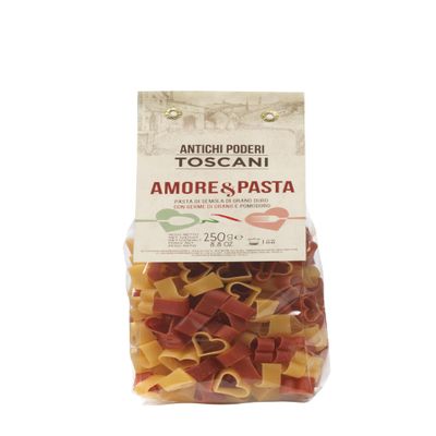 ANTICHI PODERI TOSCANI Handmade Pasta Tomato & Wheat Hearts 8.8oz